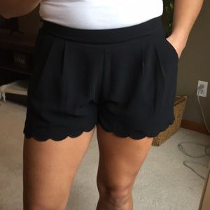 Black dress shorts